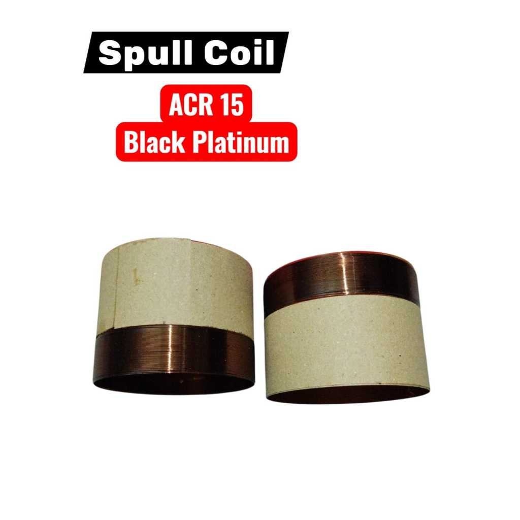 Spul Coil ACR 15 Inch Black Platinum – Voice Coil Speaker