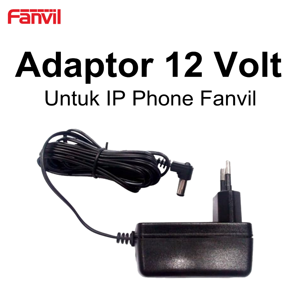 Fanvil Adaptor 12 Volt 1A/2A