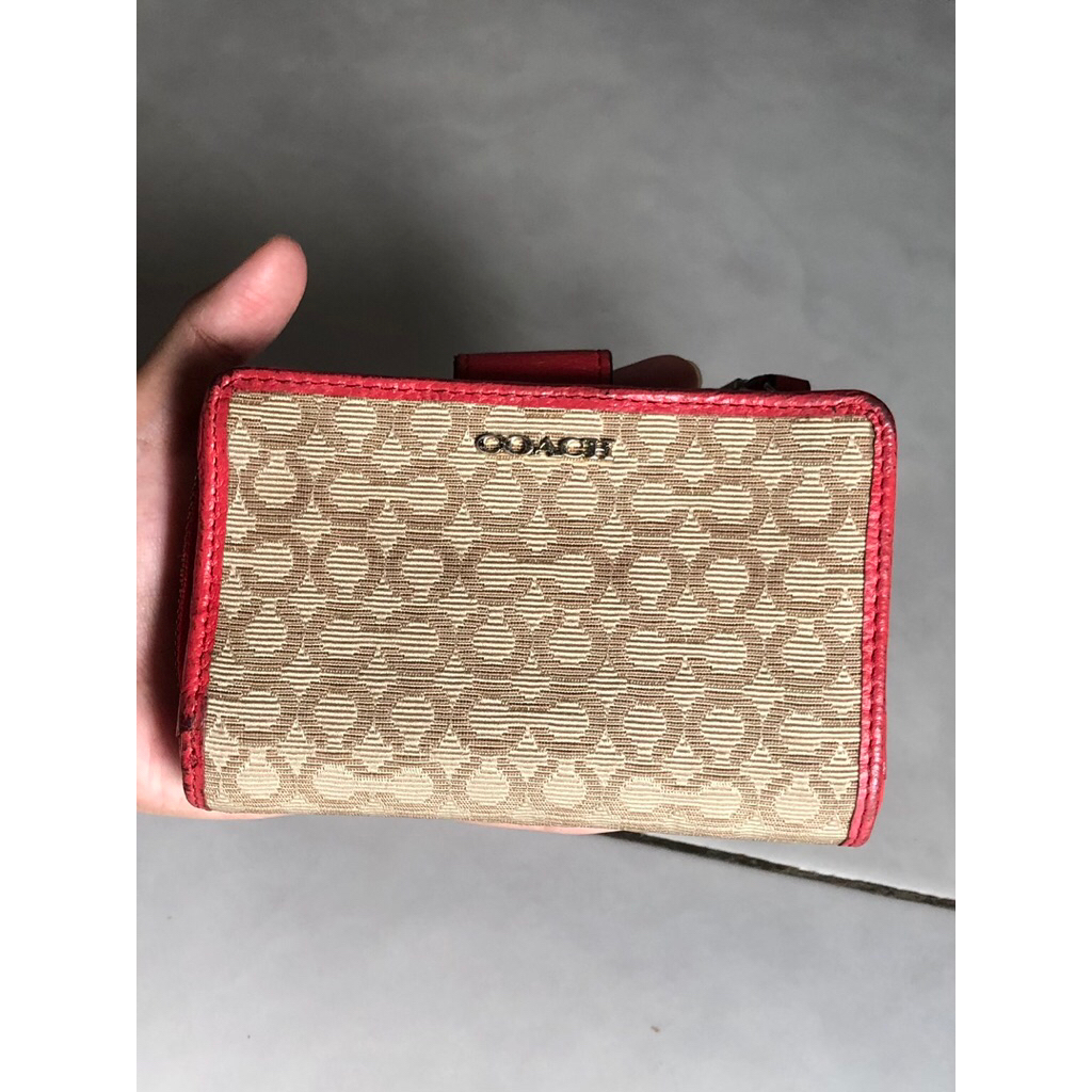 dompet coach // preloved coach wallet