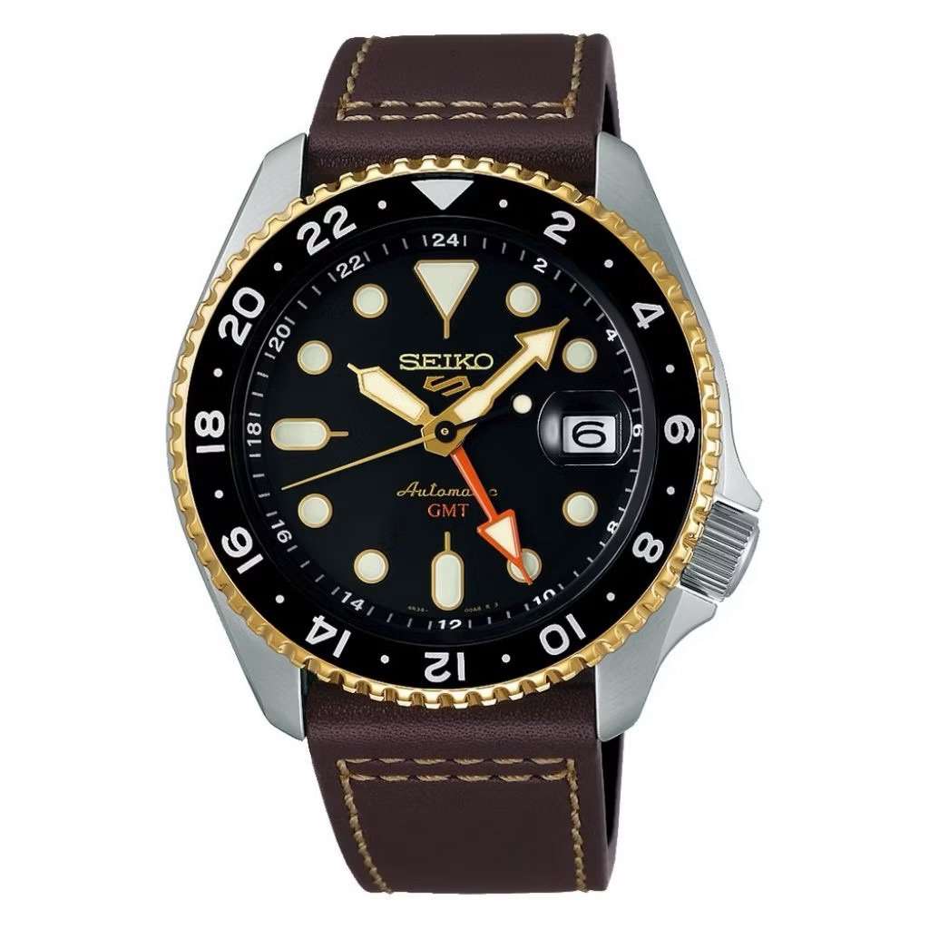 Jam Tangan Pria SEIKO 5 SPORT AUTOMATIC SSK036 SSK036K1 Kulit (ORIGINAL)