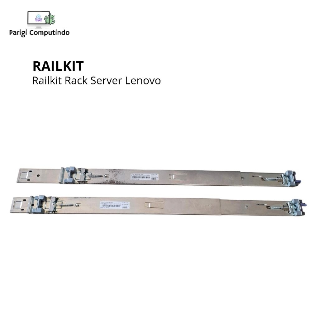 Rail kit Lenovo Friction Sliding 00MV390 Rail Server Rack Bekas