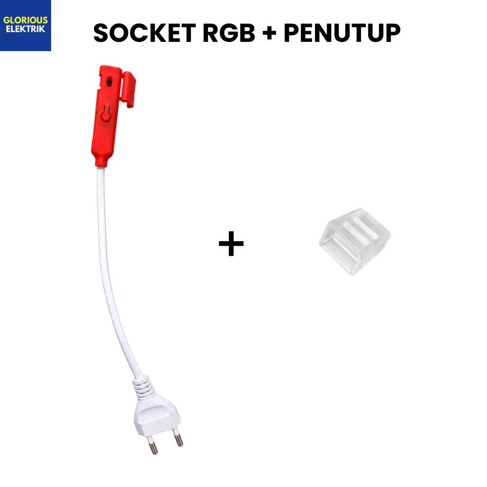 Socket Led Strip RGB 5050 dan Socket Led Strip Warna