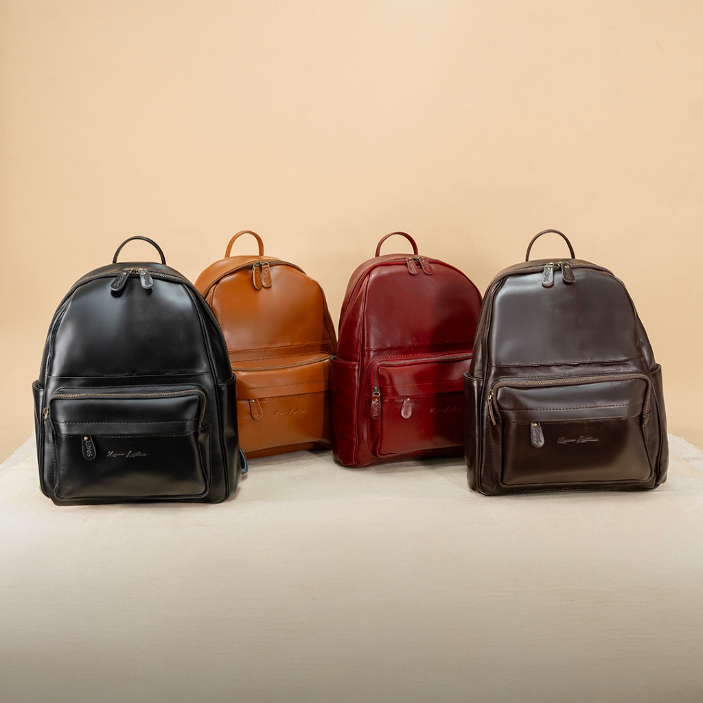 Tas Ransel Wanita Kulit Asli Backpack REVINA - Kenes Leather