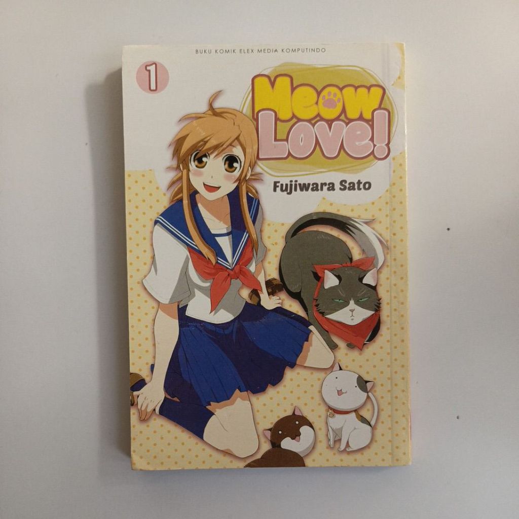 [komik] fujiwara sato : meow love