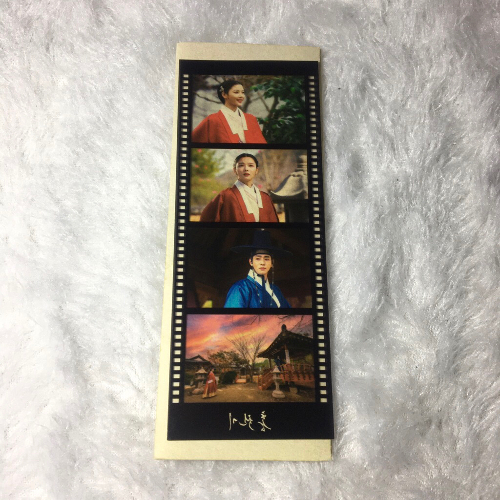 [READY STOCK] OFFICIAL BOOKMARK PHOTO FILM 4 CUT OST ALBUM LOVERS OF THE RED SKY KIM YOOJUNG AHN HYE