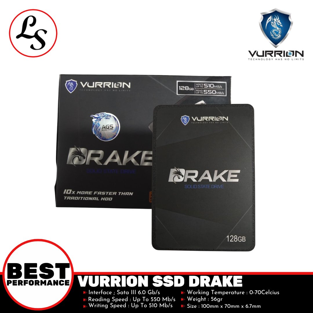 VURRION SSD Drake SATA III 128GB | 256GB | 512GB | 1TB