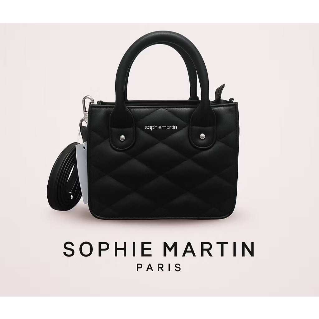 Tas Selempang Wanita Mini VILHART Sophie Martin / LOCKHART BT8260B5 Brunbrun Paris Ori Kualitas Terj