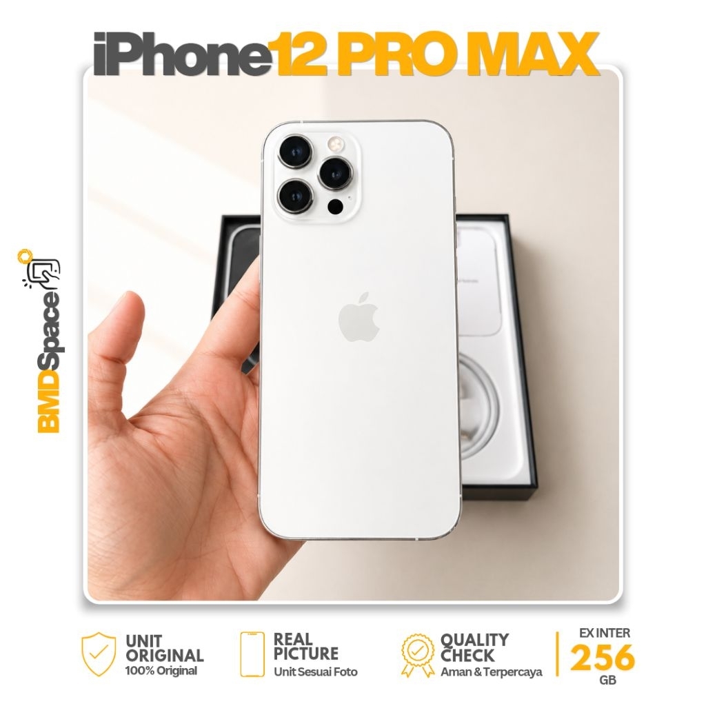 iPhone 12 Pro Max 256GB - Second Inter Original