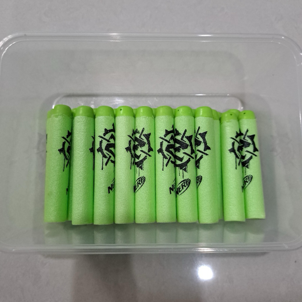 Peluru Pistol Mainan Nerf Zombie Strike Preloved Original