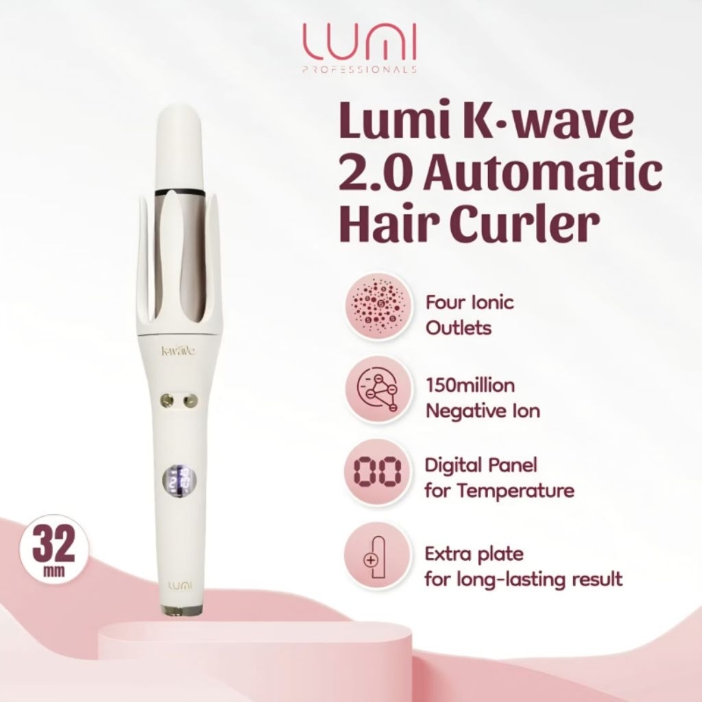 LUMI K-WAVE Automatic Hair Curler 32mm