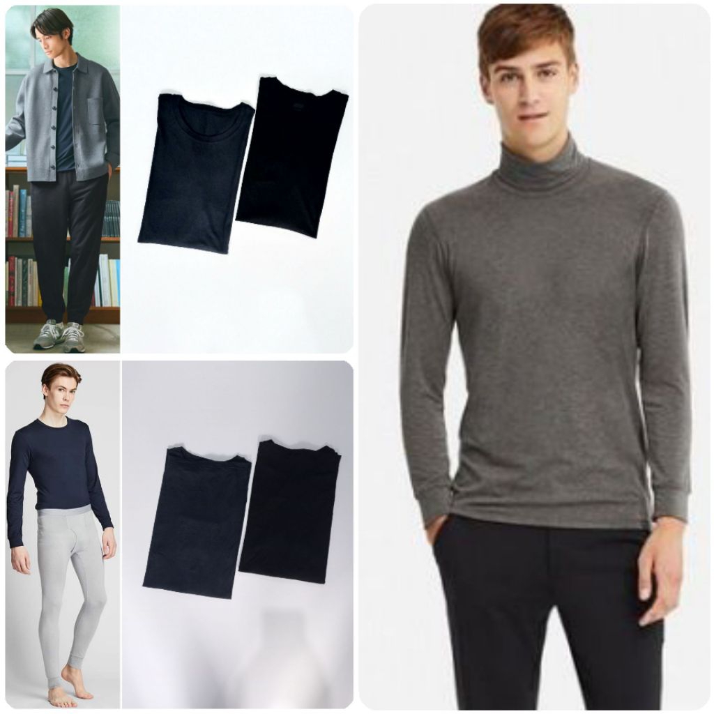 UNIQLO Men Heattech TShirt [Reguler Heattech]