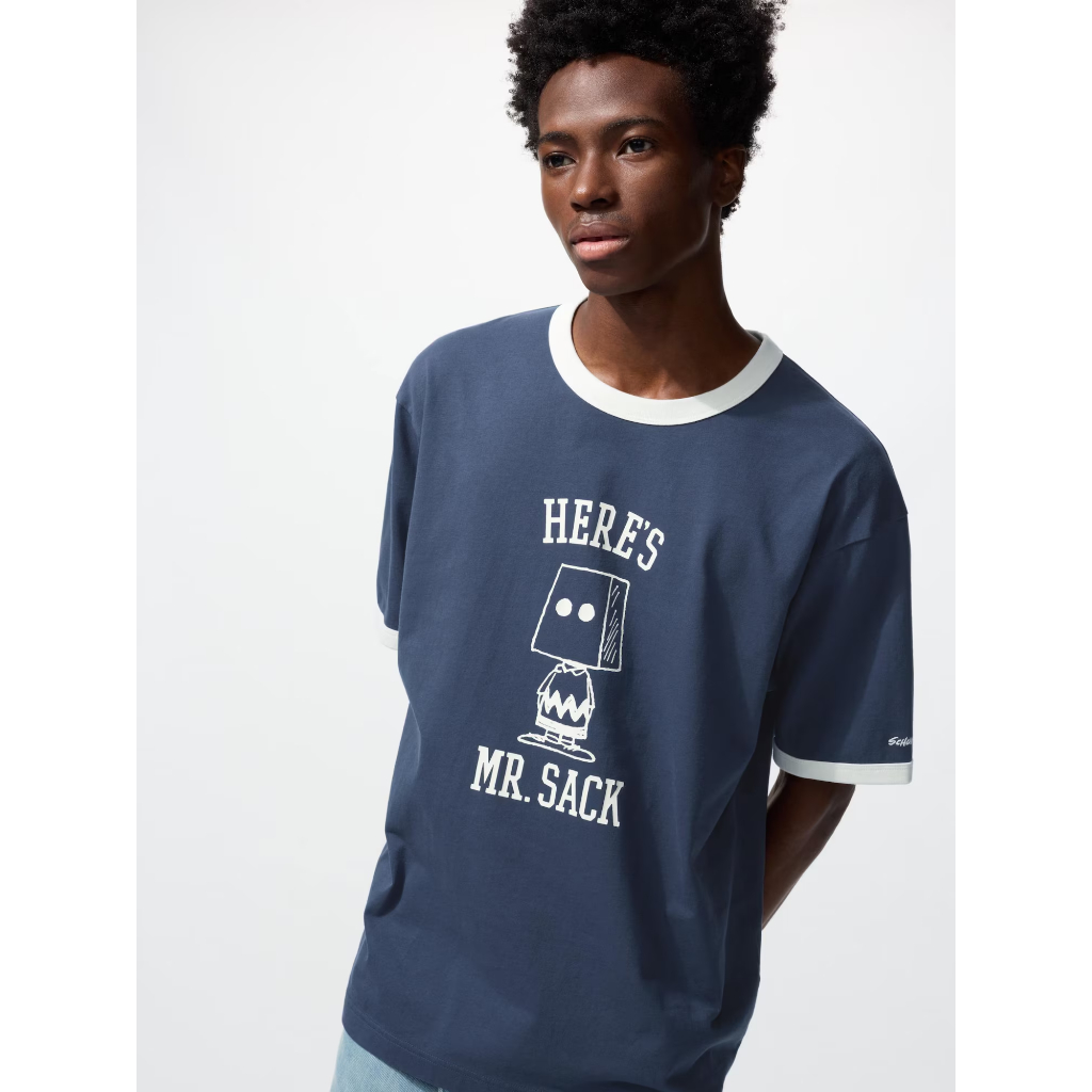 Uniqlo Peanuts UT (T-Shirt) [E485059] Kaos Pria