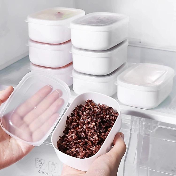 Wadah Makanan Mini Kotak Makan Mini Lunch Box Kecil Satuan Wadah Meal Prep