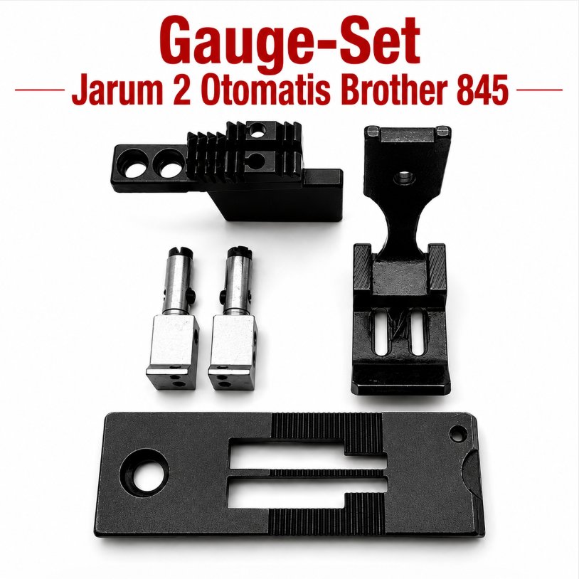 Gauge Set / Getset / GaugeSet Jarum 2 Otomatis Brother 845 / B845