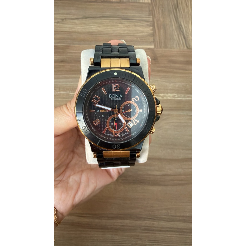 jam tangan bonia tesoro unit aja original preloved likenew