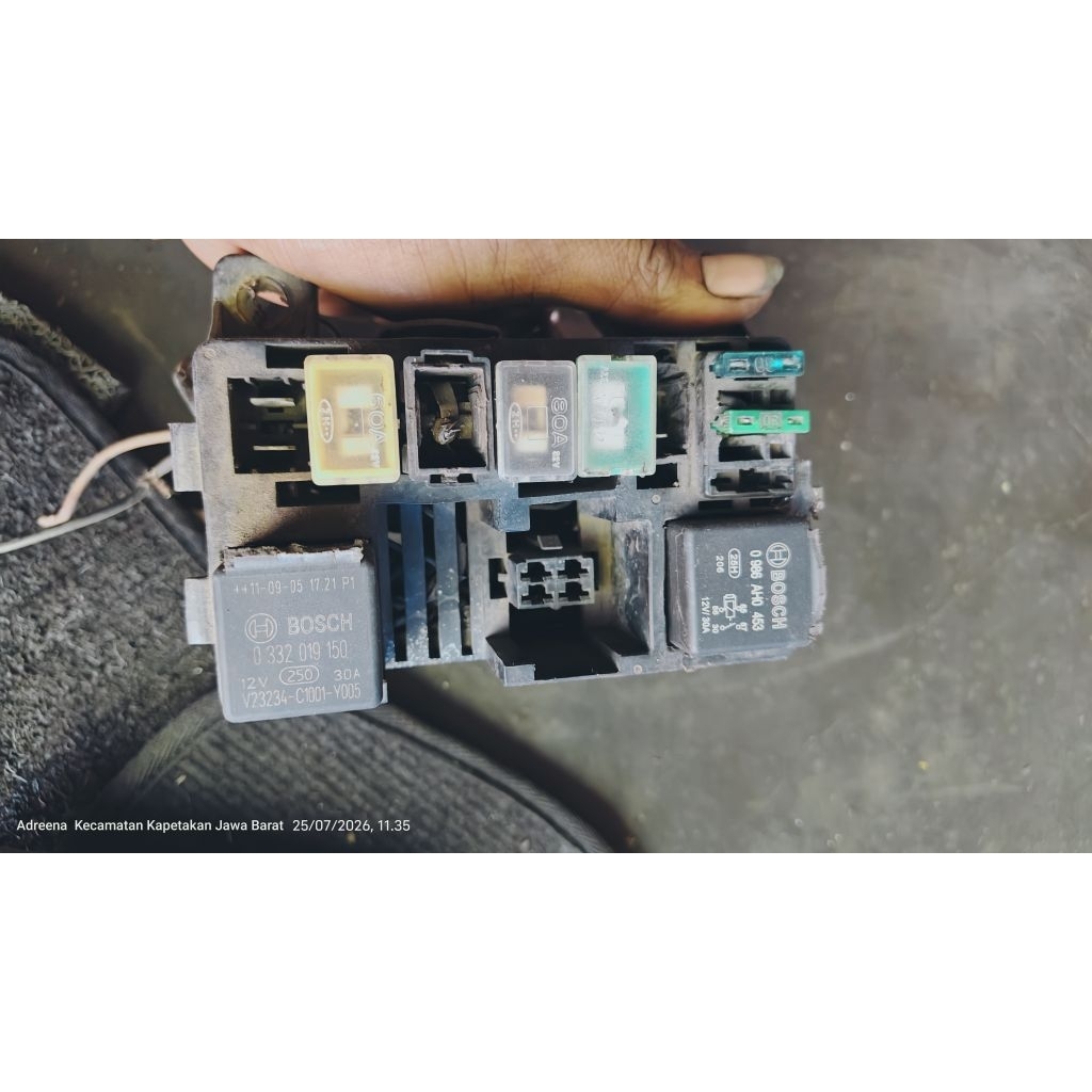 fuse box sekring KIA Timor