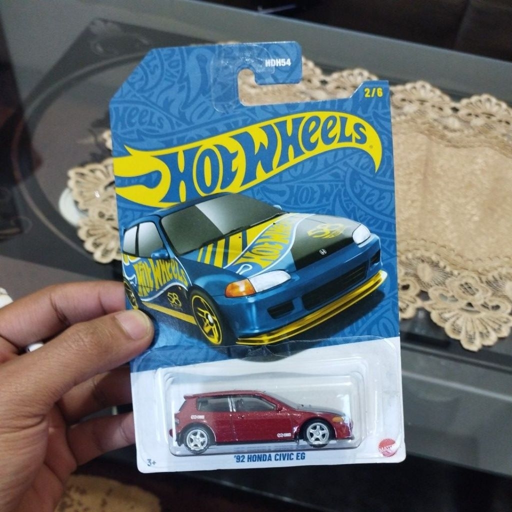 Hotwheels Custom 92 Honda Civic EG