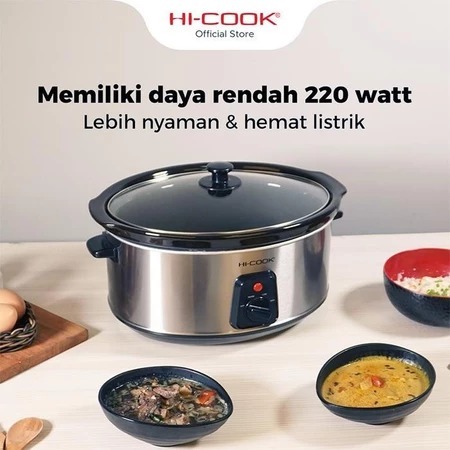 SLOW COOKER HI-COOK 6,5 LT SC-65