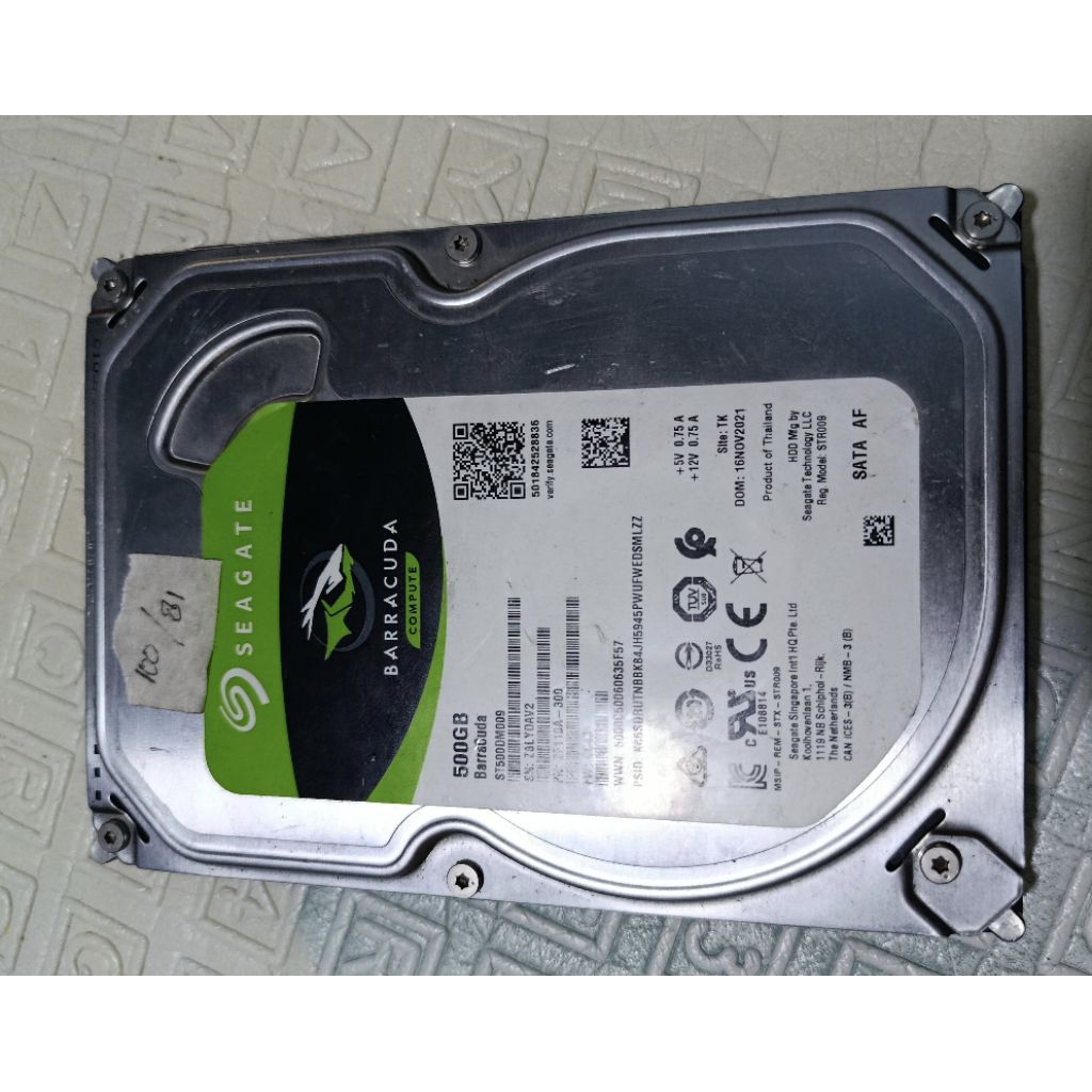 HDD Seagate 500GB second normal