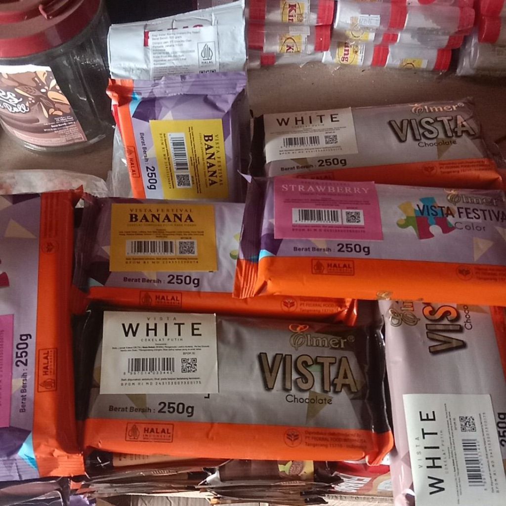 vista coklat batang warna