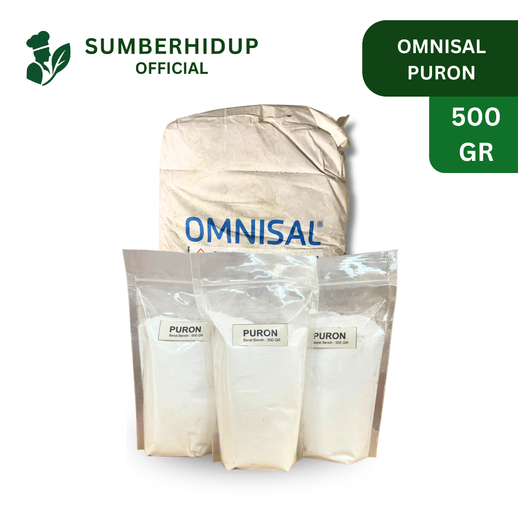 SAPP Omnisal Puron AG 500 GR  Repack Sodium Acid Pyrophosphate Pengembang Pengenyal Perenyah Kue