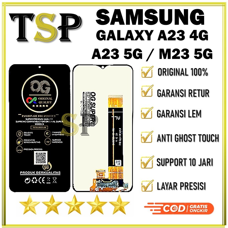 LCD SAMSUNG GALAXY A23 4G / A23 5G / M23 5GG LCD ORIGINAL 100%