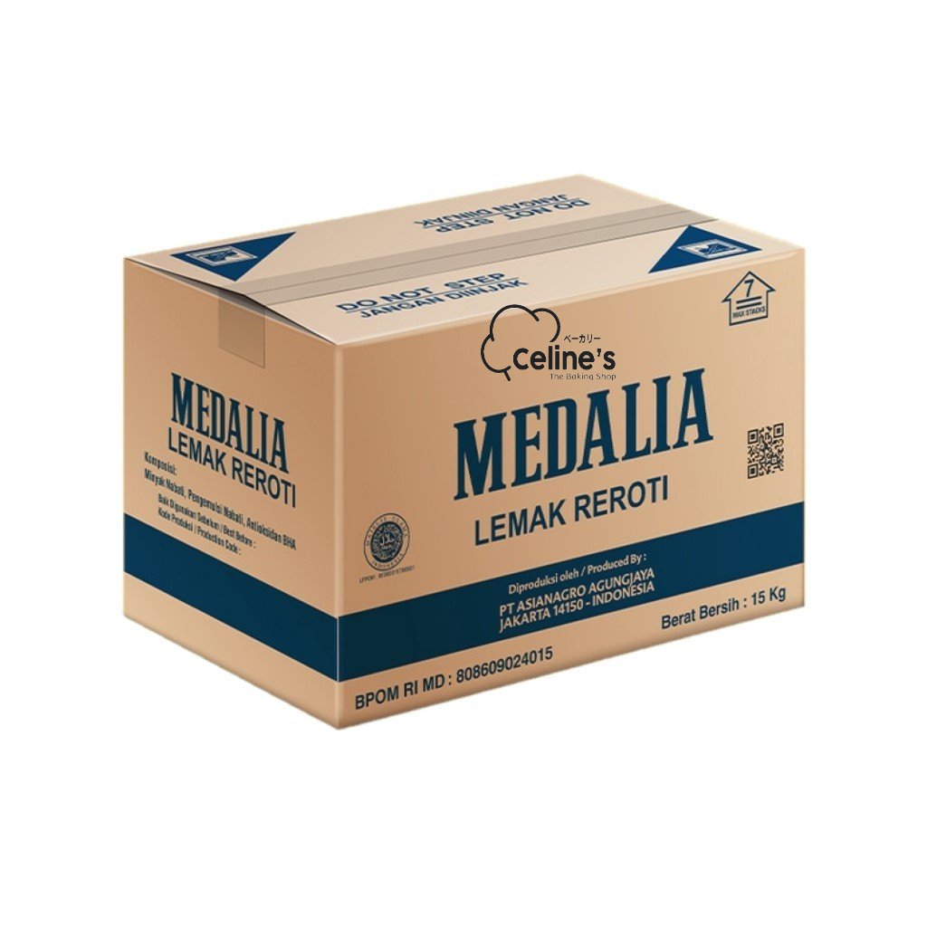 Medalia Shortening / Lemak Reroti / Margarin Putih Repack