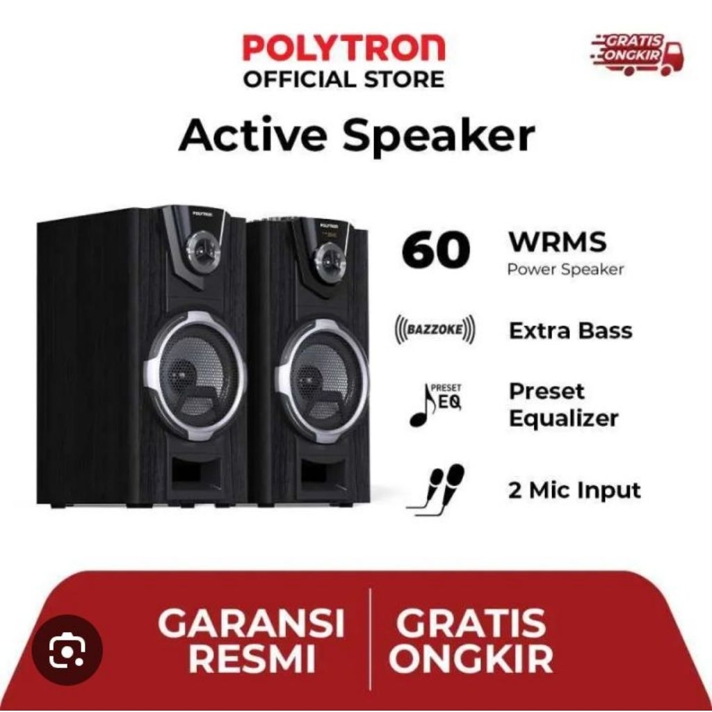 Polytron Spiker Bluetooth PAS 8F12