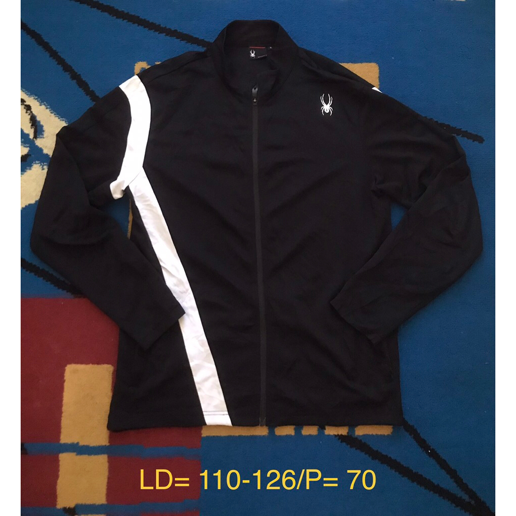 jaket spyder second ( pekat )