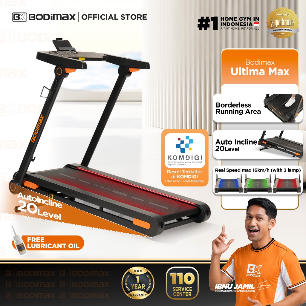 Bodimax ULTIMA Treadmill