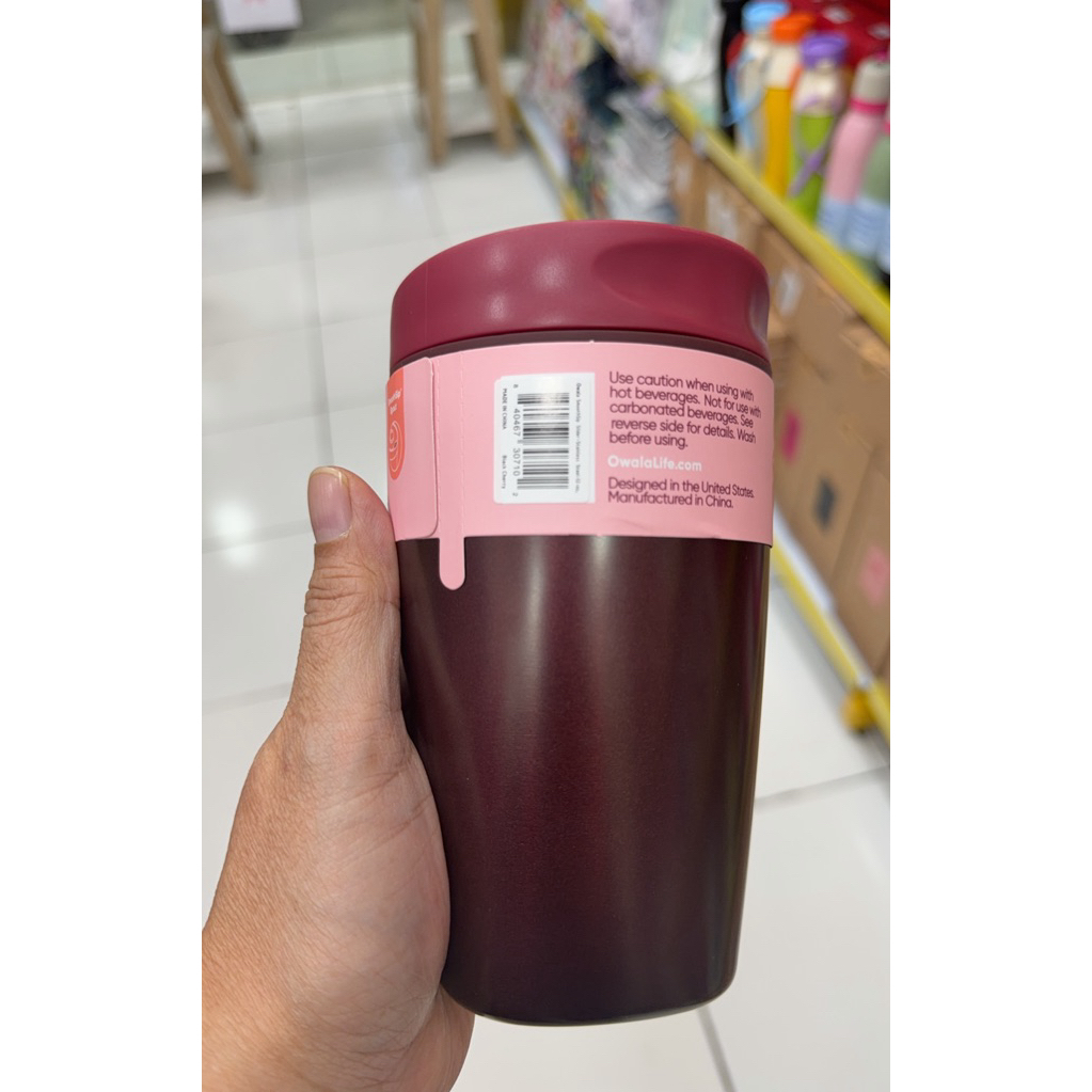 cup OWL smoothsip slider 12Oz dan 20 oz
