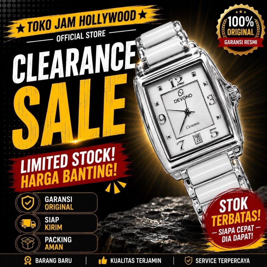 Devond 7159 jam tangan wanita
