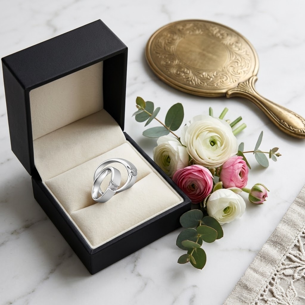 cincin silver cincin perak cincin lapis perak cincin nikah murah cincin nikah 4