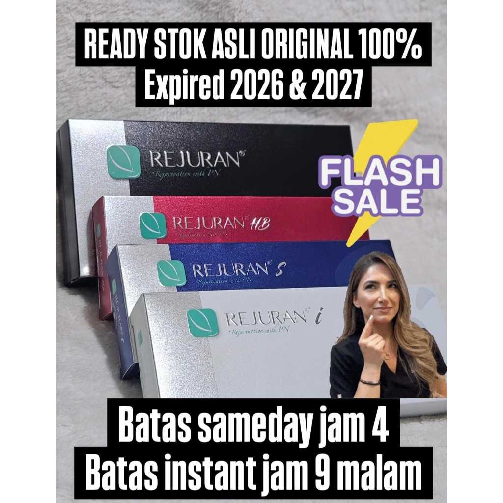 Rejuran HB S i Original 100% Expired 2026 & 2027, Flash Sale, Regeneration with PN
