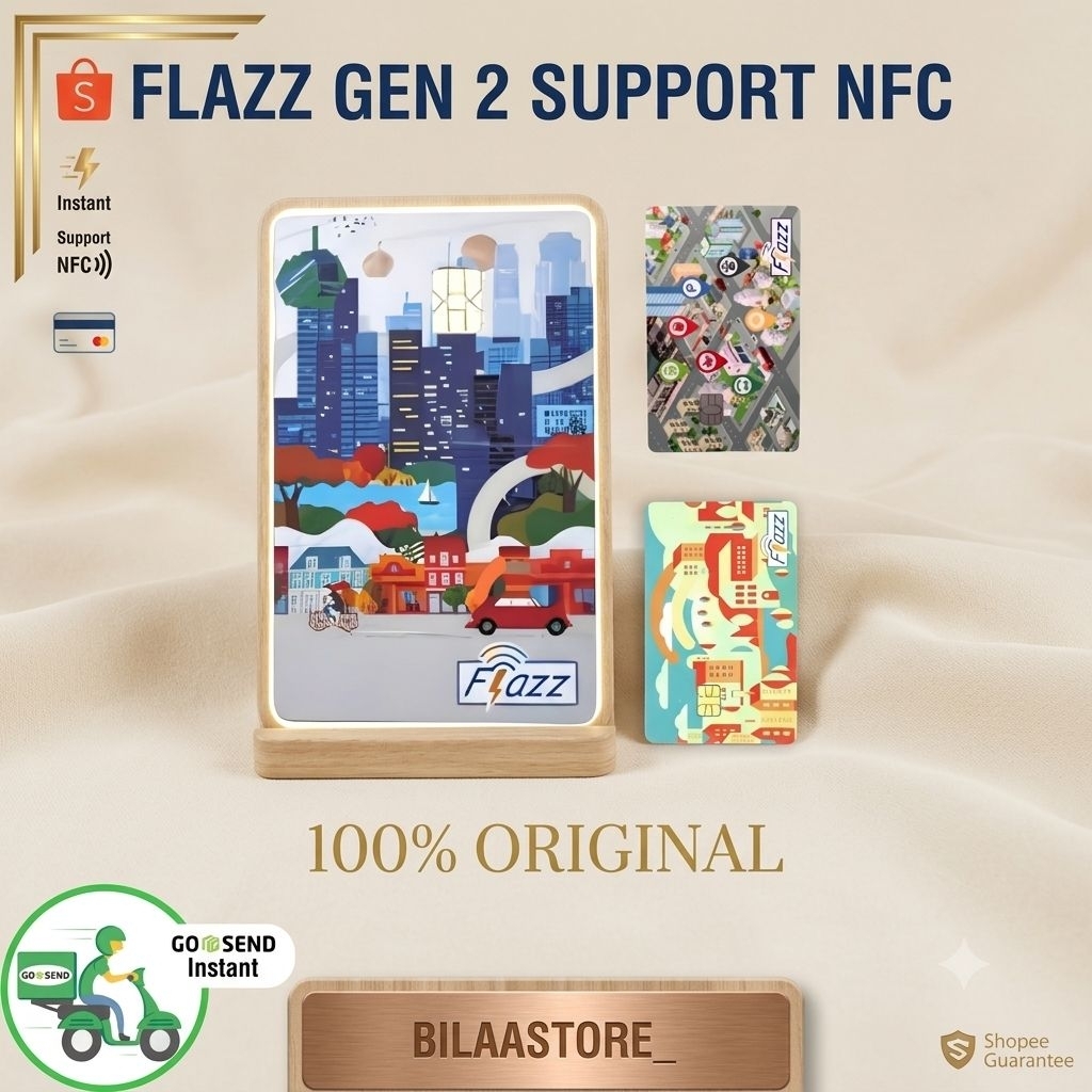 Kartu BCA Flazz Gen 2 / BCA Flazz / BCA Card Flazz / Flazz Gen 2/ Mandiri Card/ E-toll Mandiri/ Mand