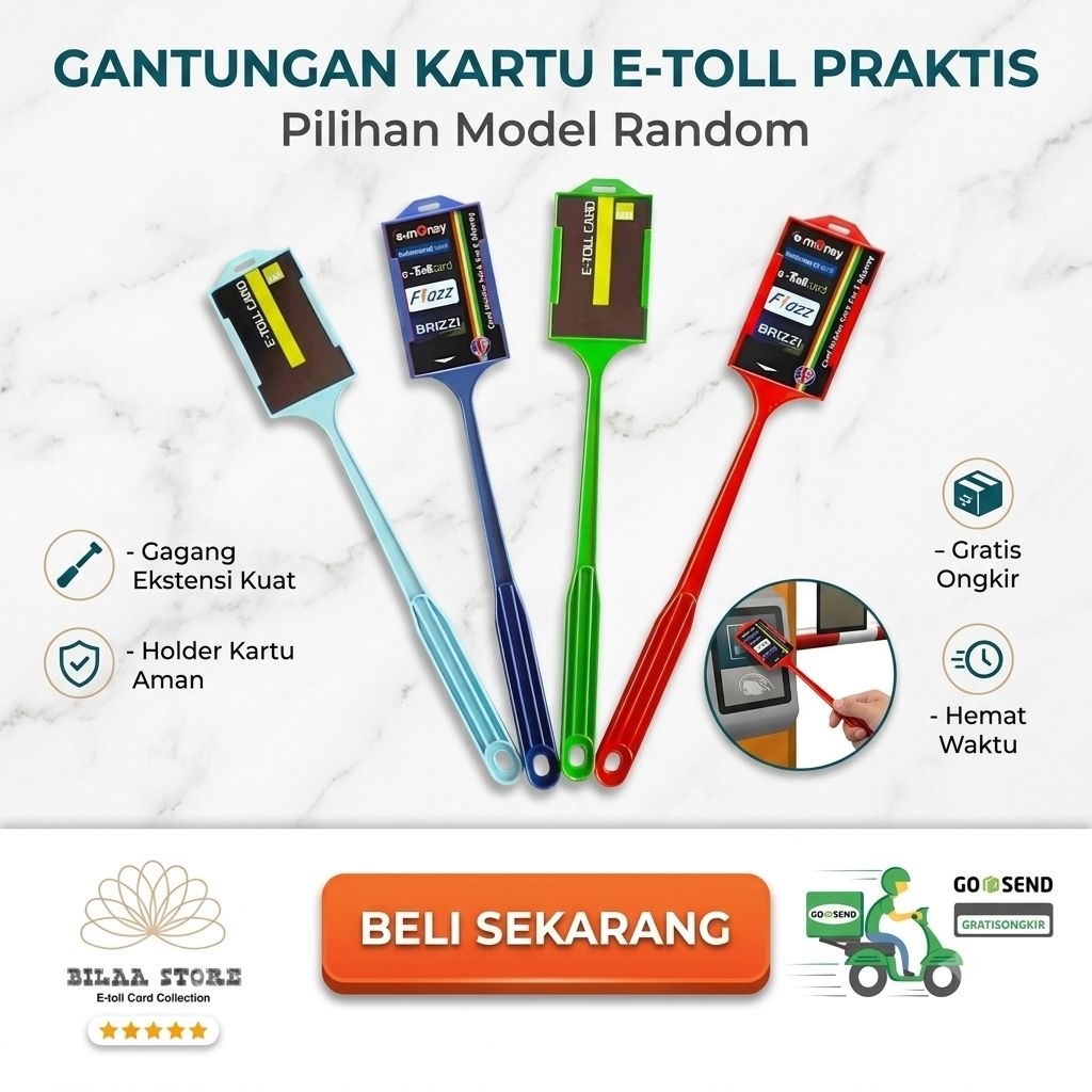 Tongkat Toll / Tongkat E-Toll / Toll / Tongkat E-money Card / Tongkat Flazz Card / Tongkat E-Toll