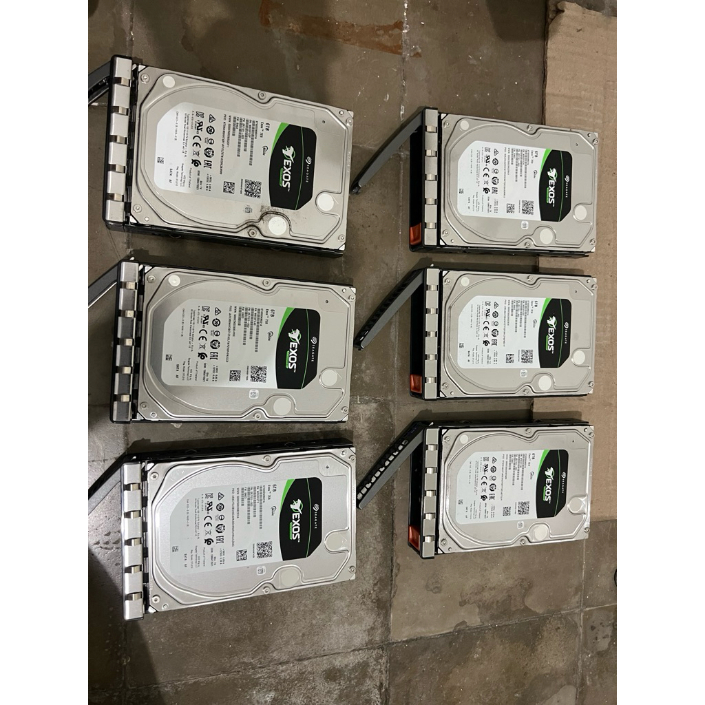 Hard disk seagate exos 6TB
