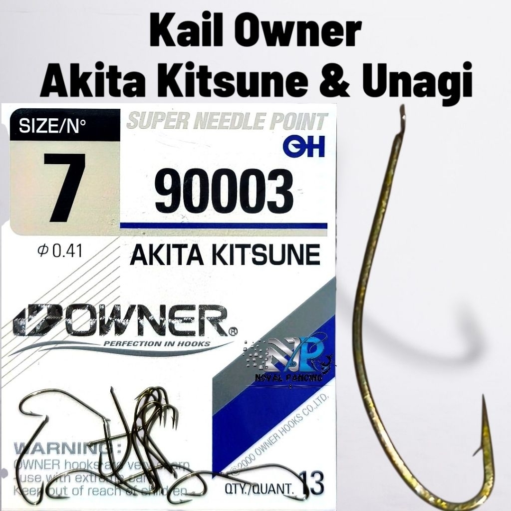 Kail Pancing Owner Akita Kitsune & Unagi