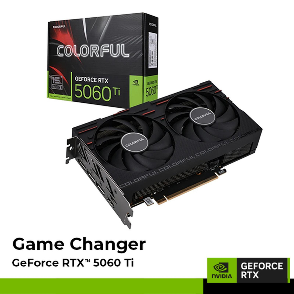 COLORFUL RTX 5060 TI GAMING DUO 16GB GDDR6 16GB-V 5060Ti 16G VGA NVIDIA GEFORCE