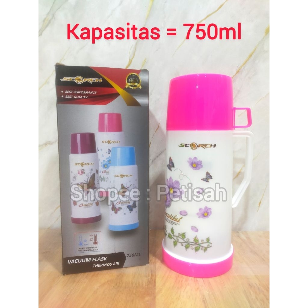 Termos Air Panas Scorch 750ml / Termos Air Tuang / Mug Vacuum Flask Scorch 750ml / Termos Vacuum 750