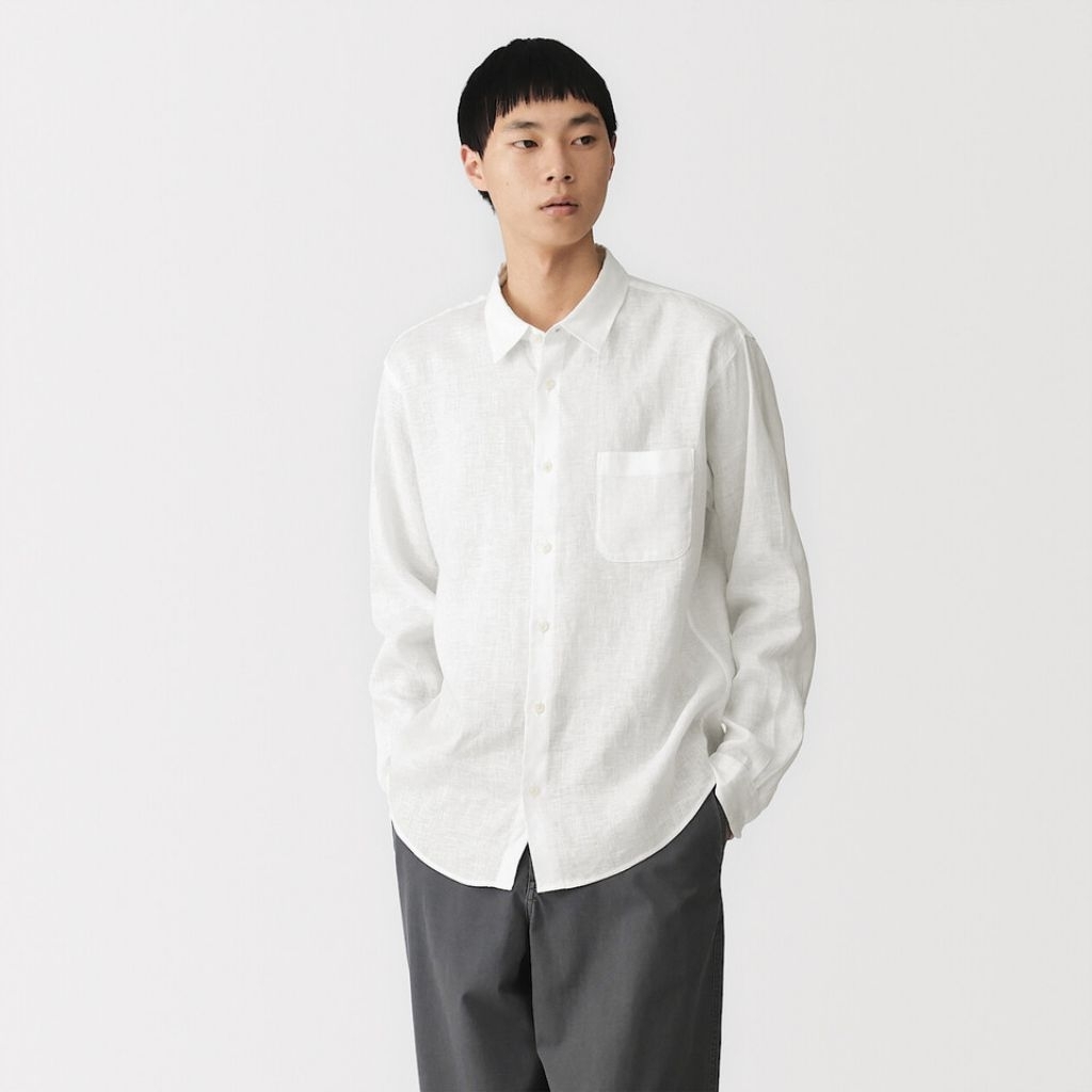 MUJI men kemeja linen