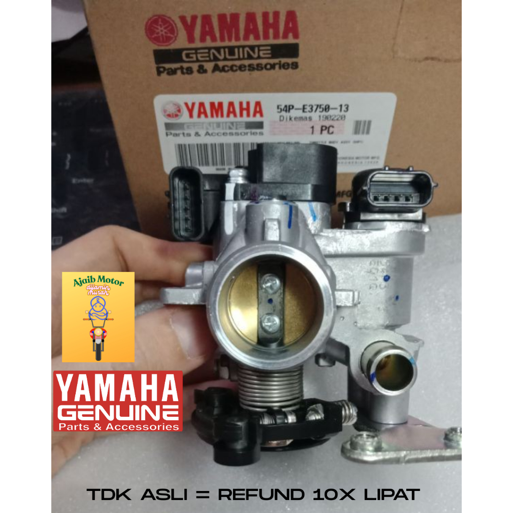 YGP THROTTLE BODY TB MIO J MIO SOUL GT 115 CC ASLI ORI YAMAHA 54P-E3750