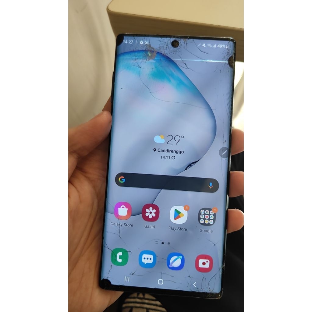 lcd samsung note 10 original copotan, N970F