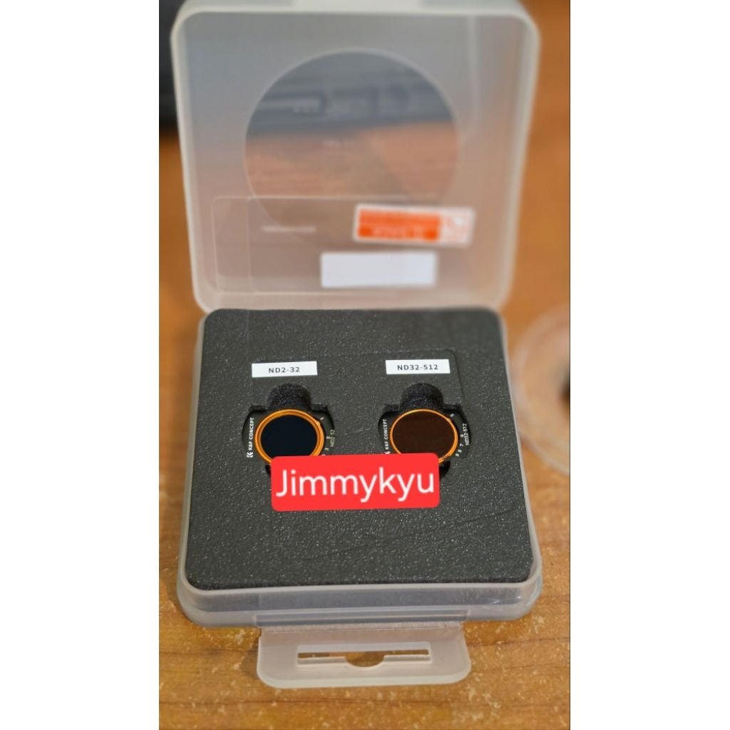 K&F ND Filter DJI Osmo Pocket 3/4 (bekas 1x pakai) ND 2-32 & 32-512