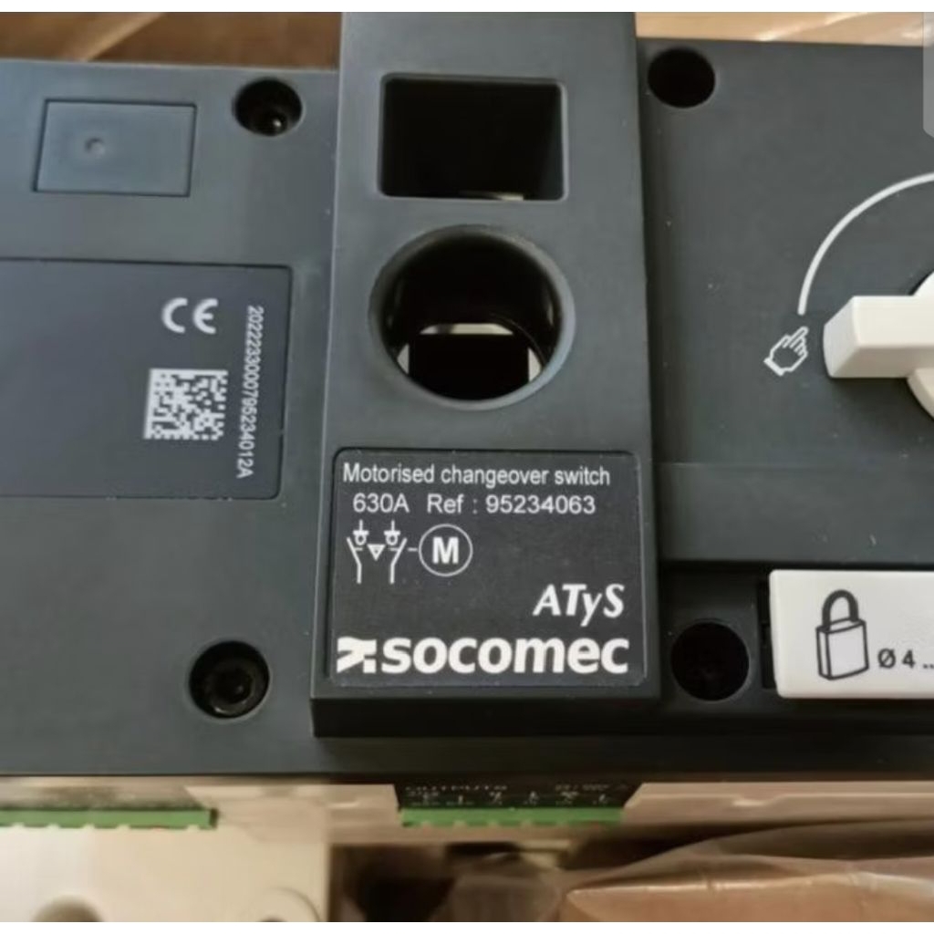 Cos Socomec ATYS 630A 4Pole - Socomec Motorized Change Over Switch 630a