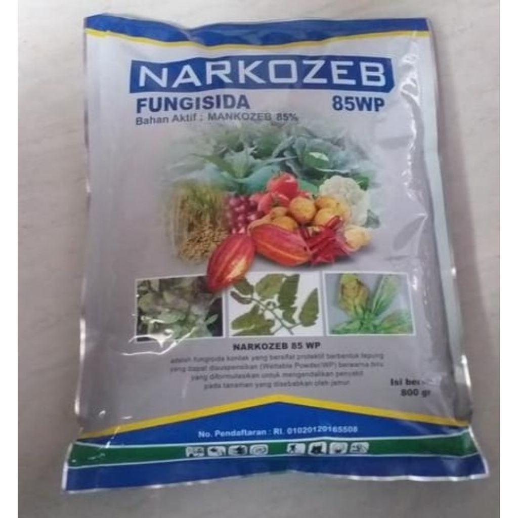 Narkozeb 85wp Fungisida Ema Bahan Aktif 85% Mankozeb