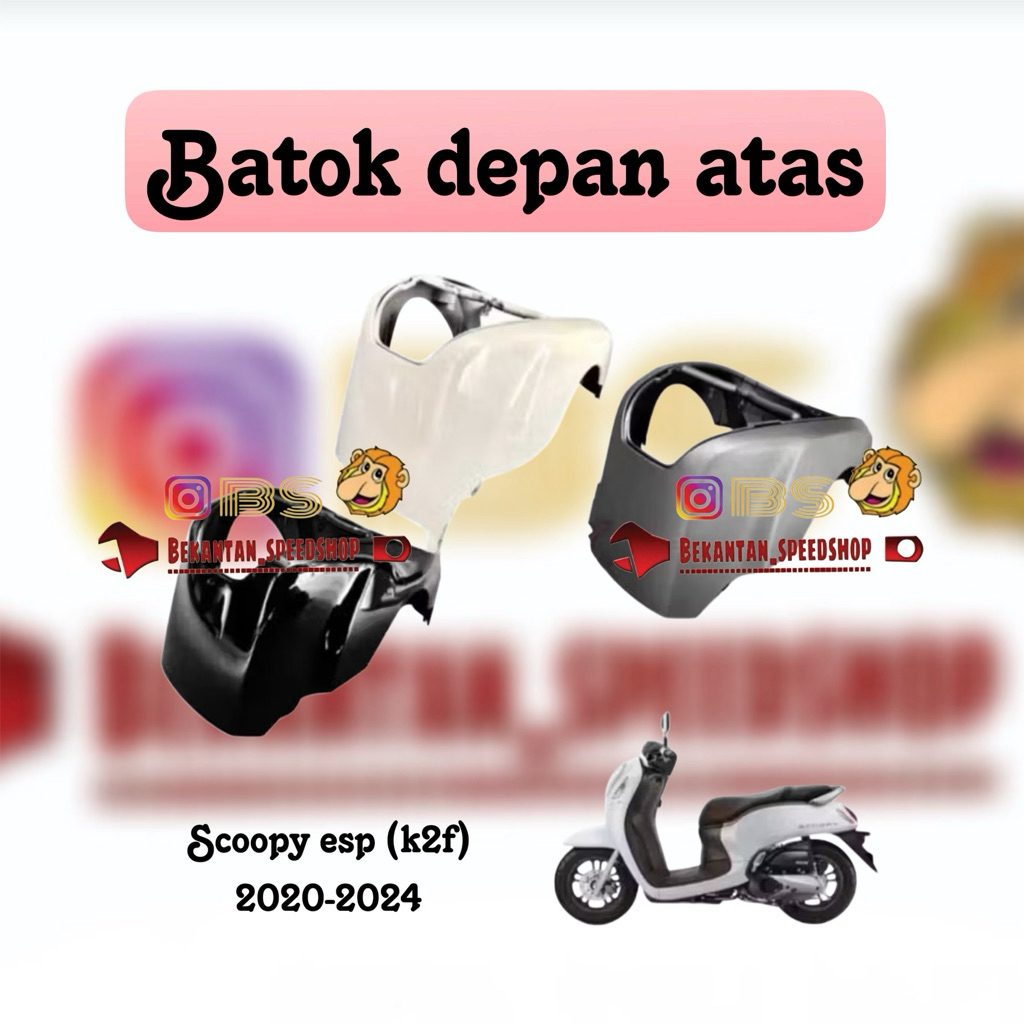 batok depan atas scoopy esp (K2F) 2020-2024