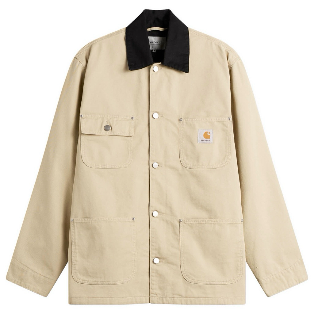 Carhartt WIP OG Chore Coat Berchan Black Original Resmi