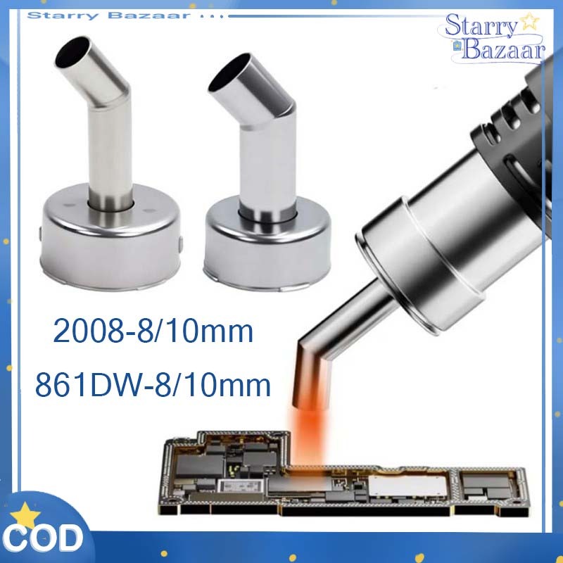 Nozzle 861 8/10mm Nozzle Bengkok 2008 Hot Air Nozzle 861 Nozzle Quick 861DW Stainless Steel Nozzle S