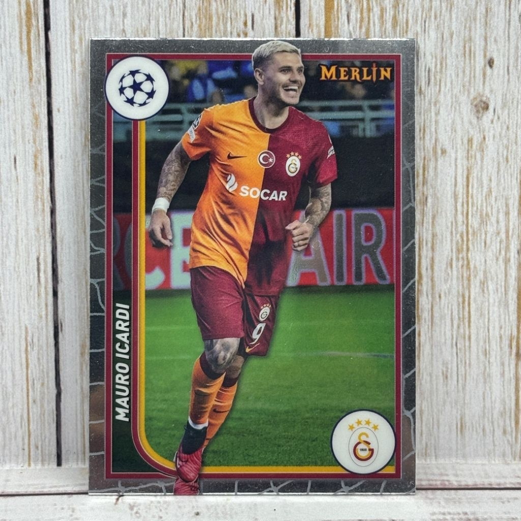 Kartu Bola Icardi Galatasaray Topps Merlin Original